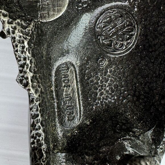 Vintage 1980 VW Volkswagen Bug Beetle Brassworks Belt Buckle by Bergamot - Picture 7 of 11